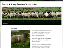 Tablet Screenshot of lonk-sheep.org